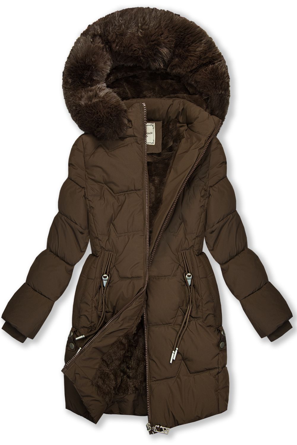 Mädchen Winterjacke Braun
