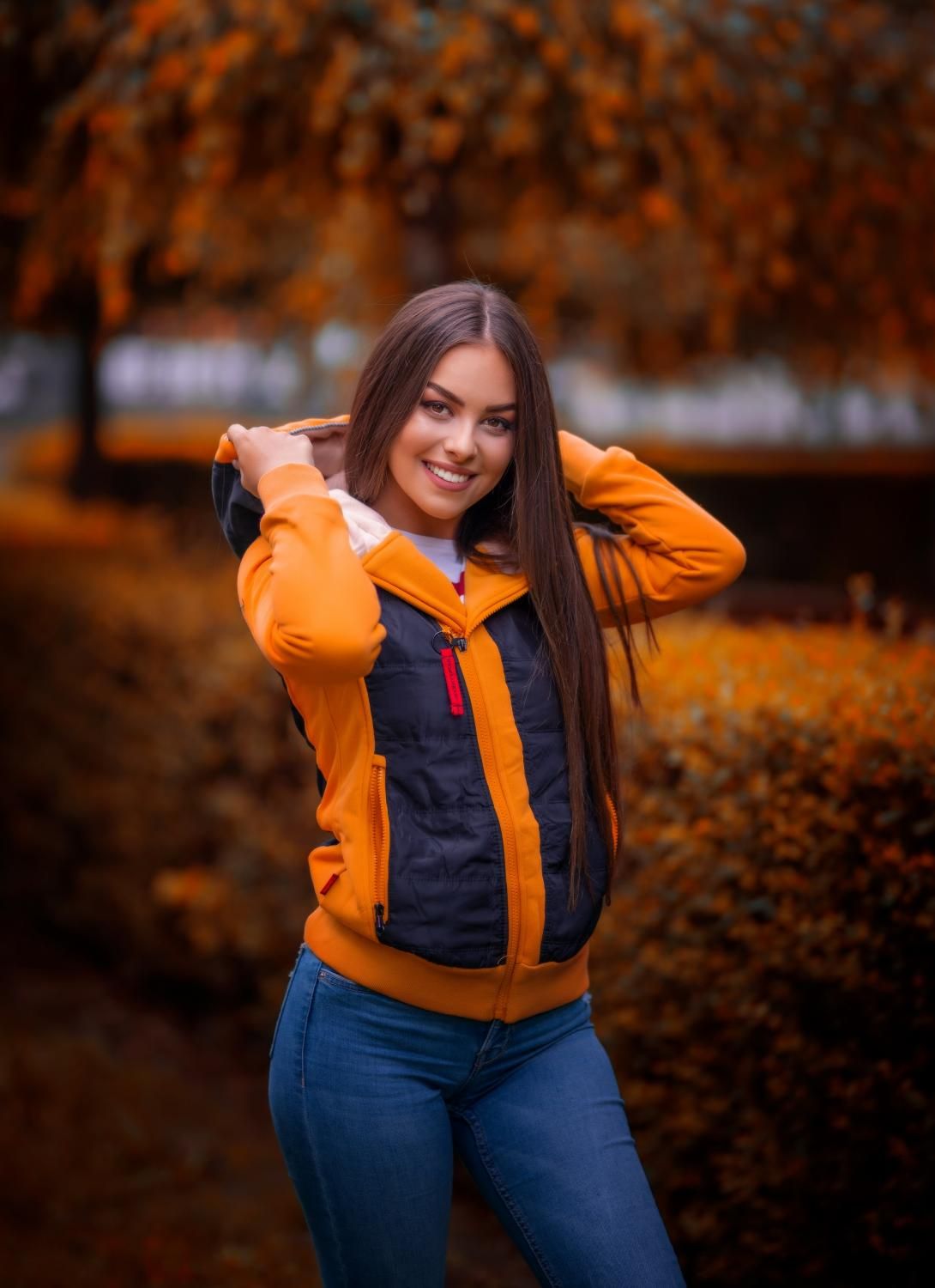 Sportliche Sweatjacke dunkelblau