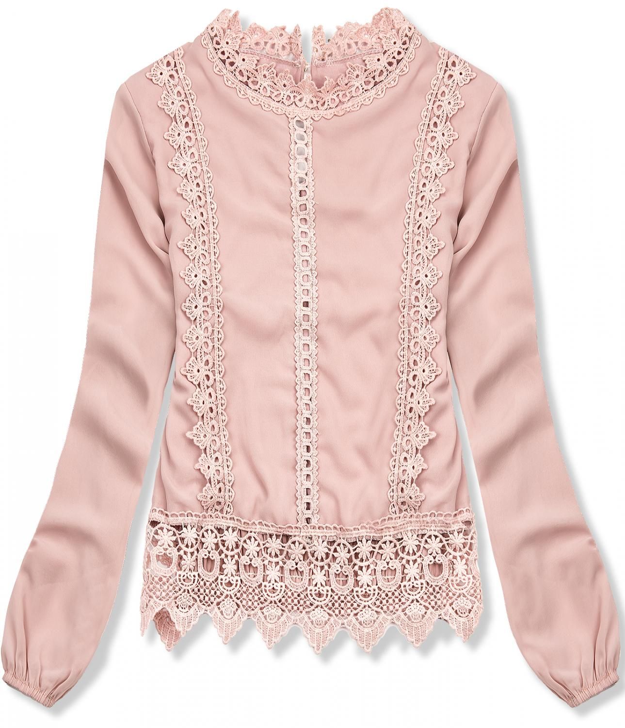 Spitzentop rosa