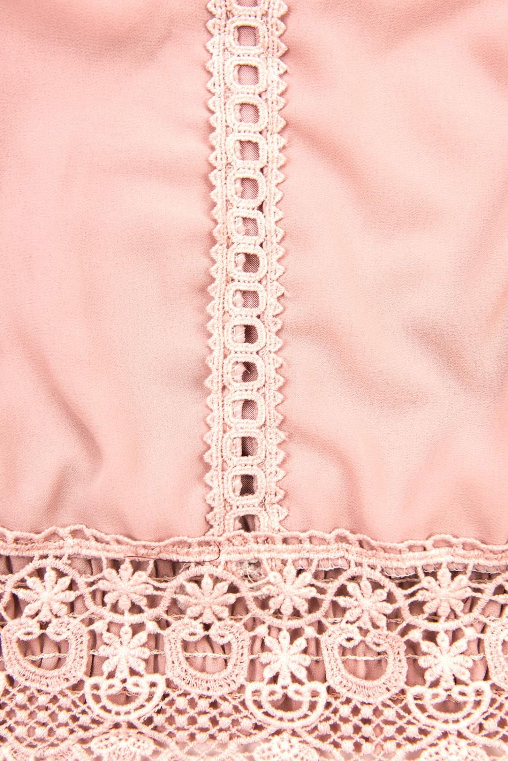 Spitzentop rosa