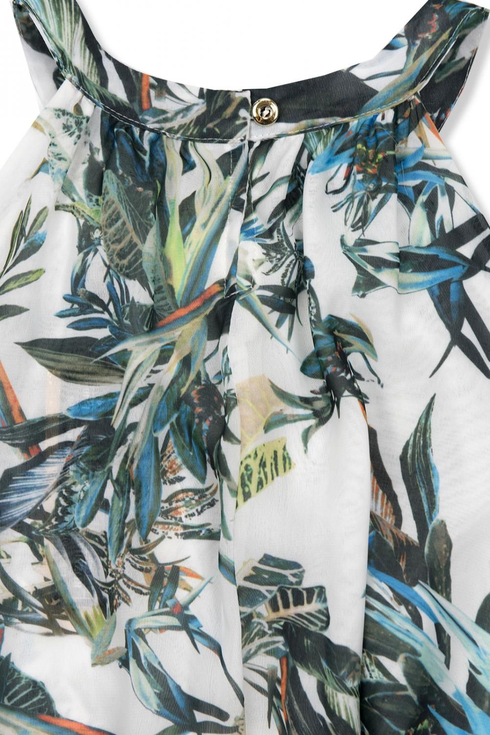 Minikleid Laura blau-grün/O'la Voga