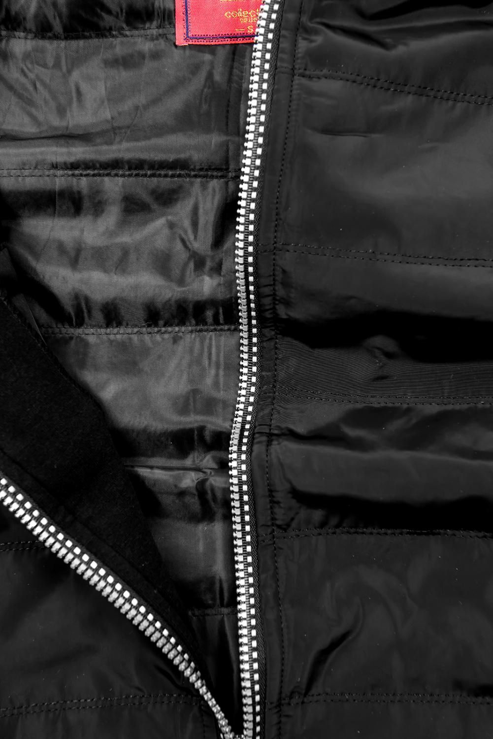 Hybrid Sweatjacke von LHD schwarz/gelb
