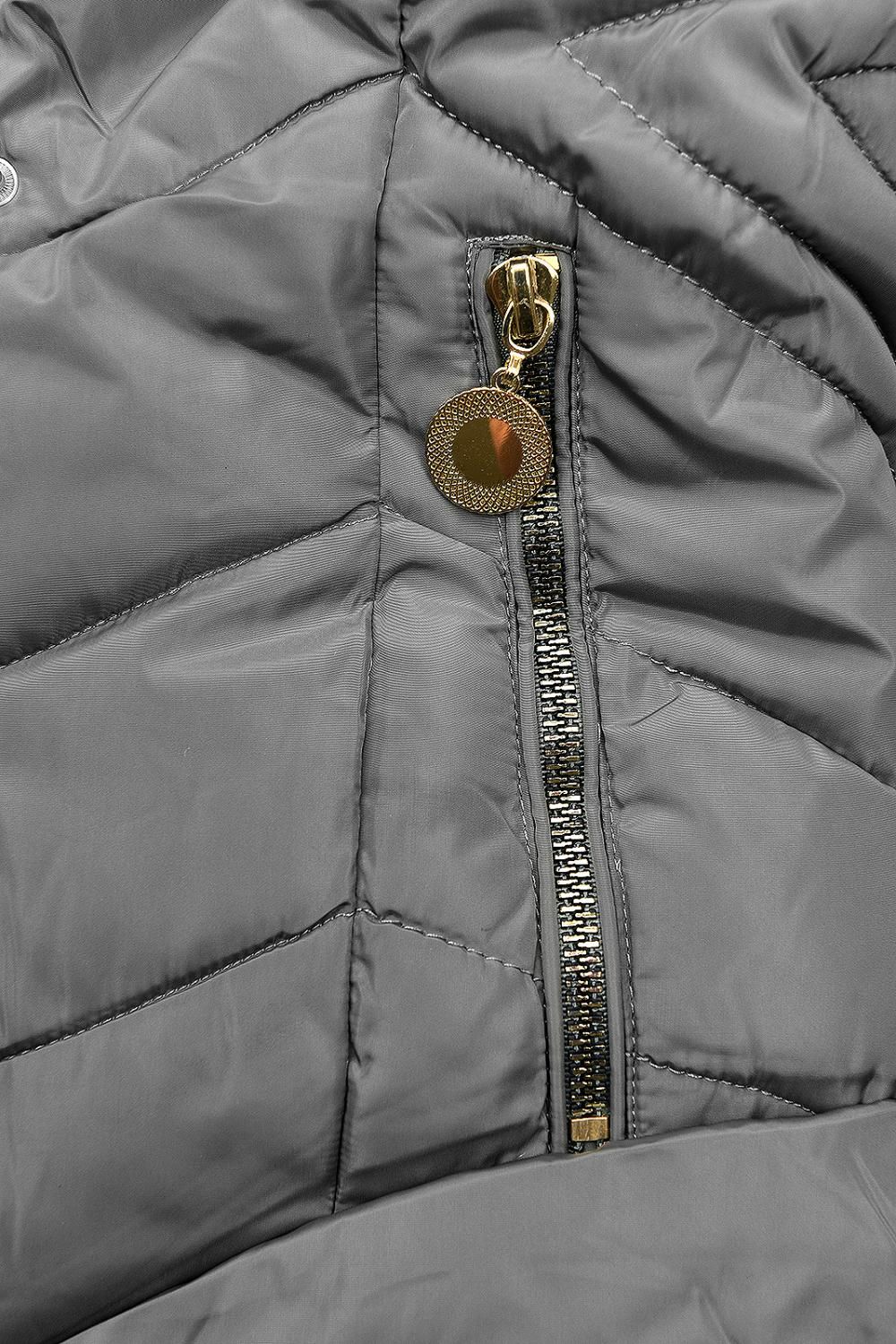 Steppjacke für Herbst/Winter grau