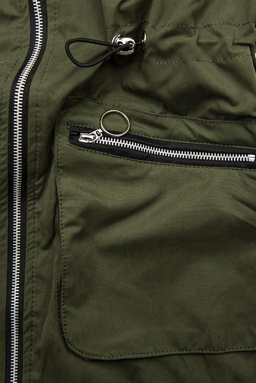 Übergangsparka grün