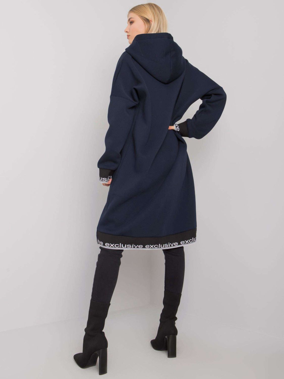 Damen Kapuzenjacke in Marineblau