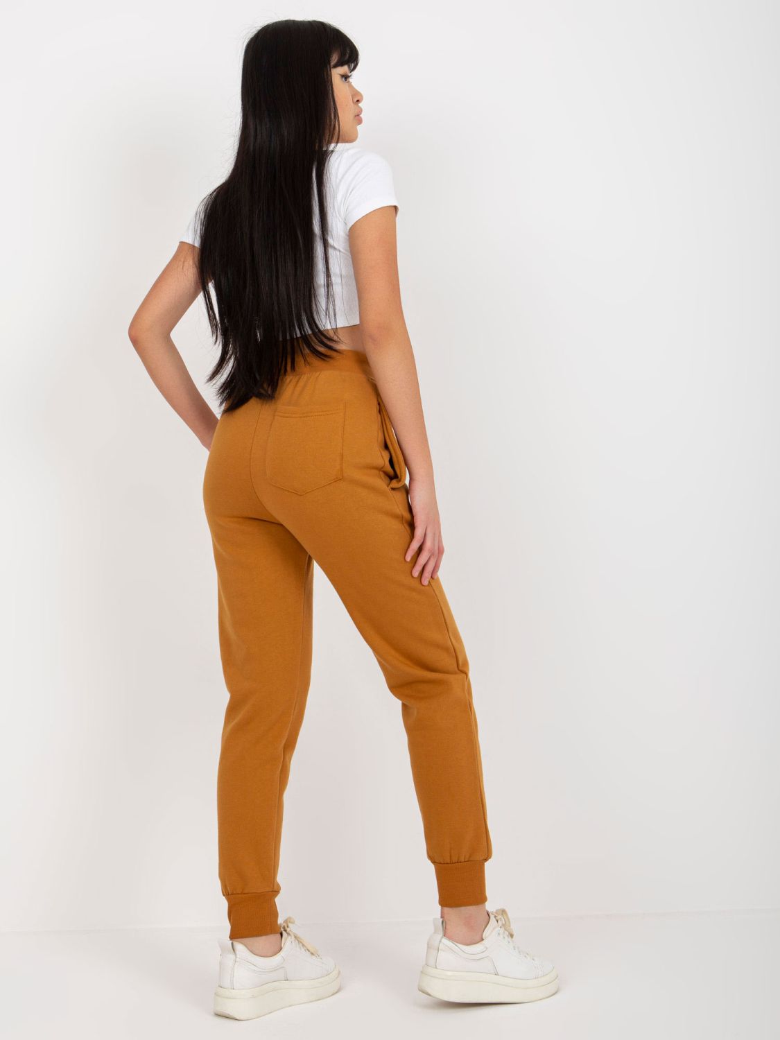 Beige gefütterte Jogginghose mit Bindung MAYFLIES