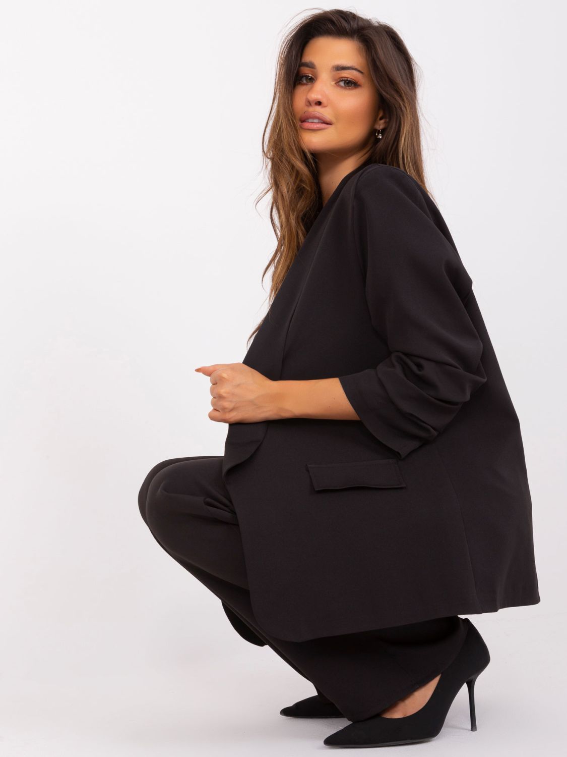 Elegante schwarze Jacke