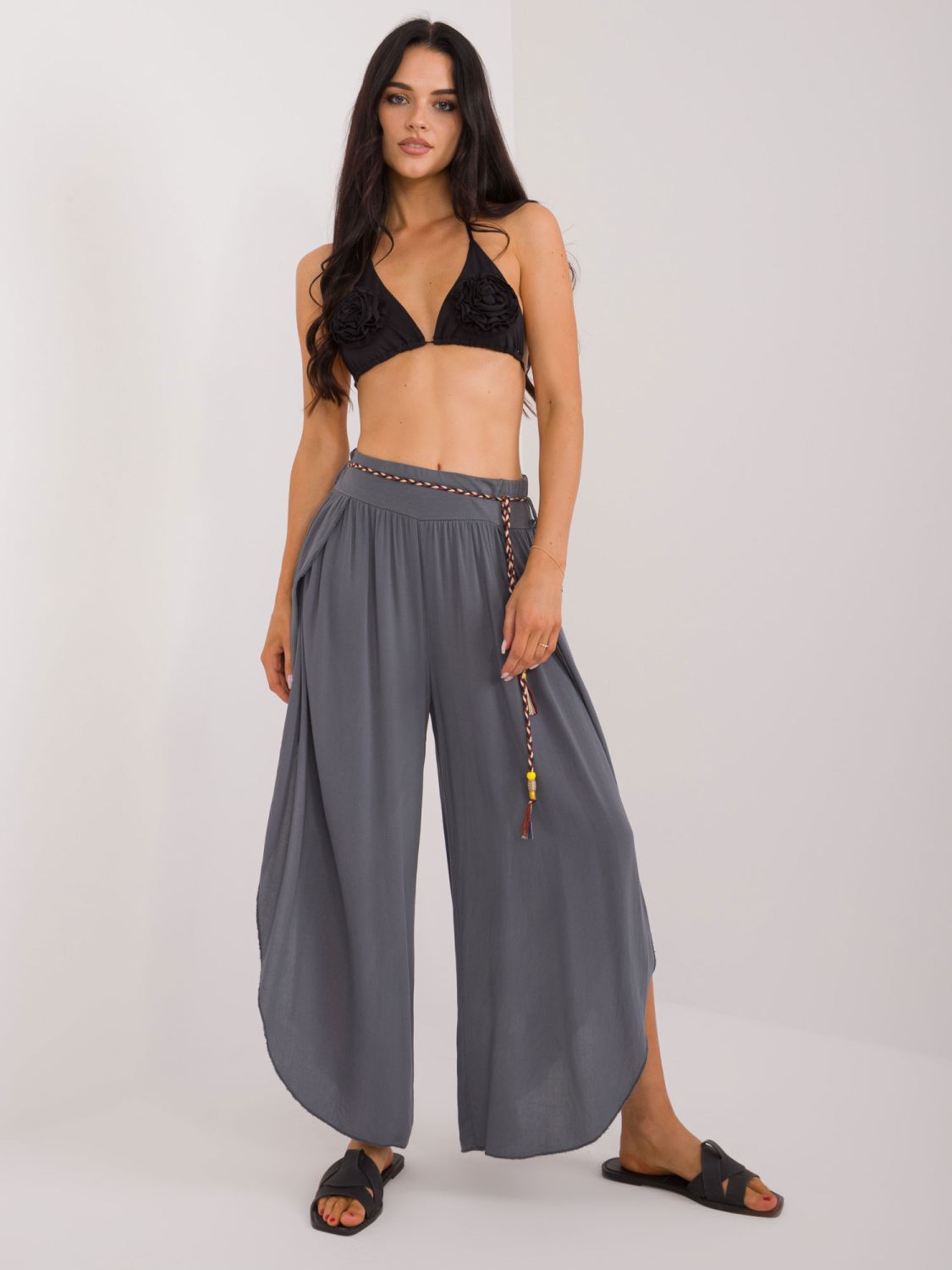 Stylische graue Hose