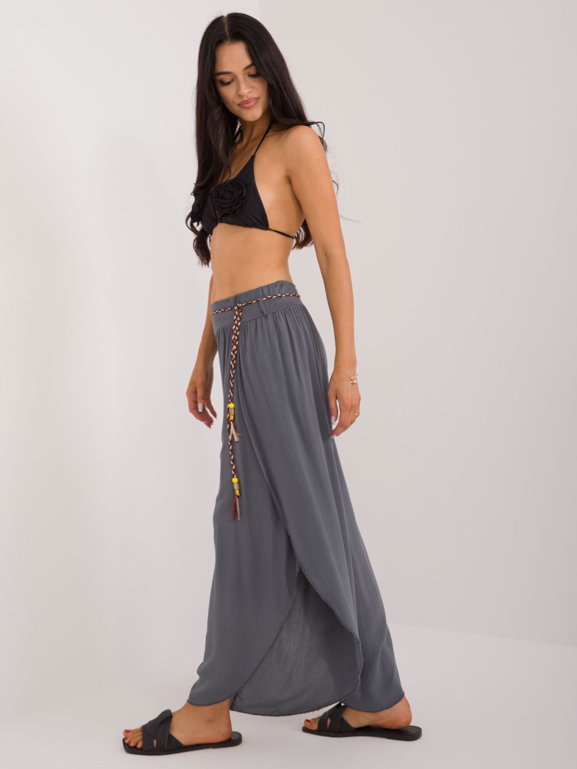 Stylische graue Hose