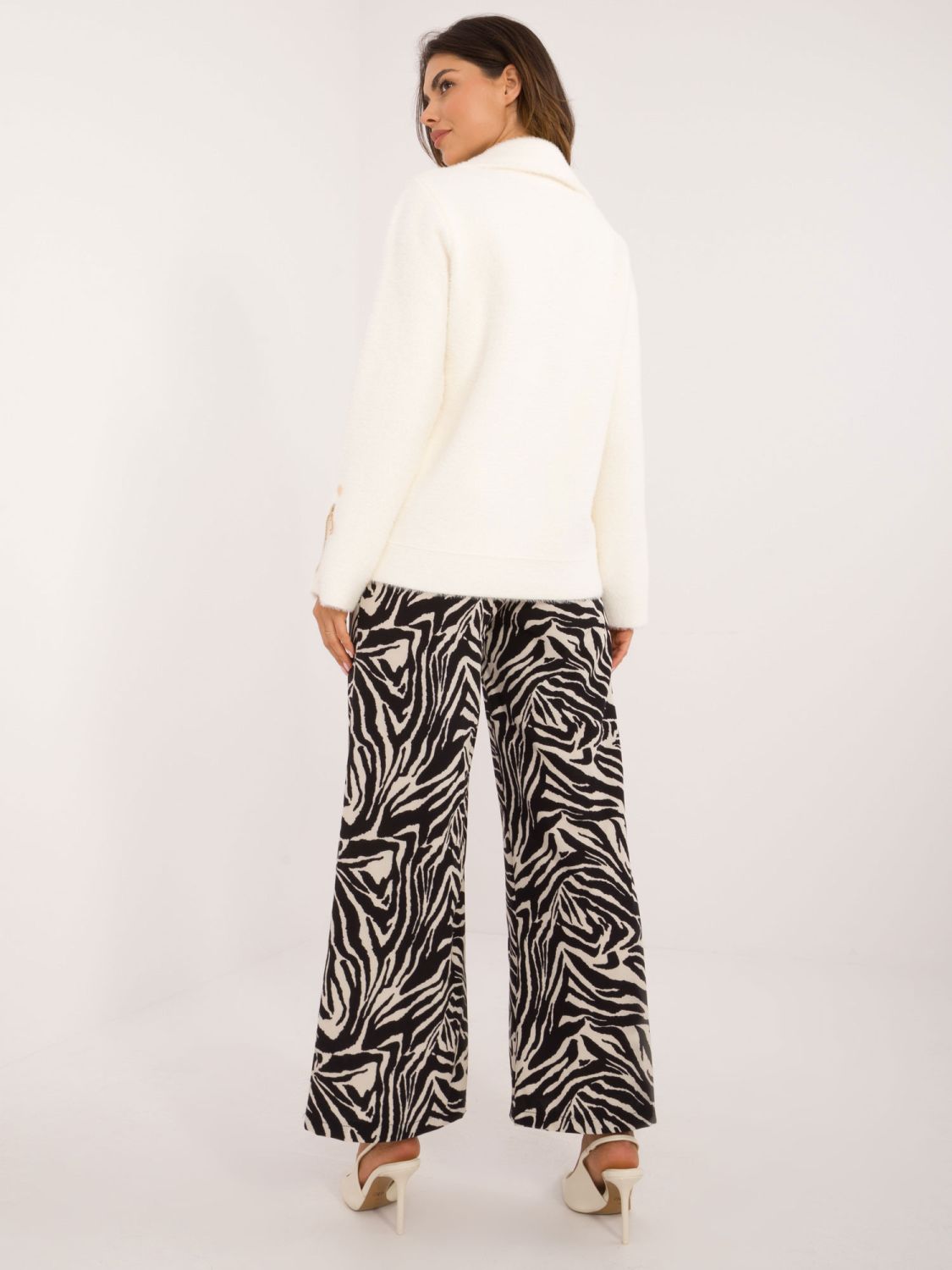 Elegante Übergangsjacke in Ecru