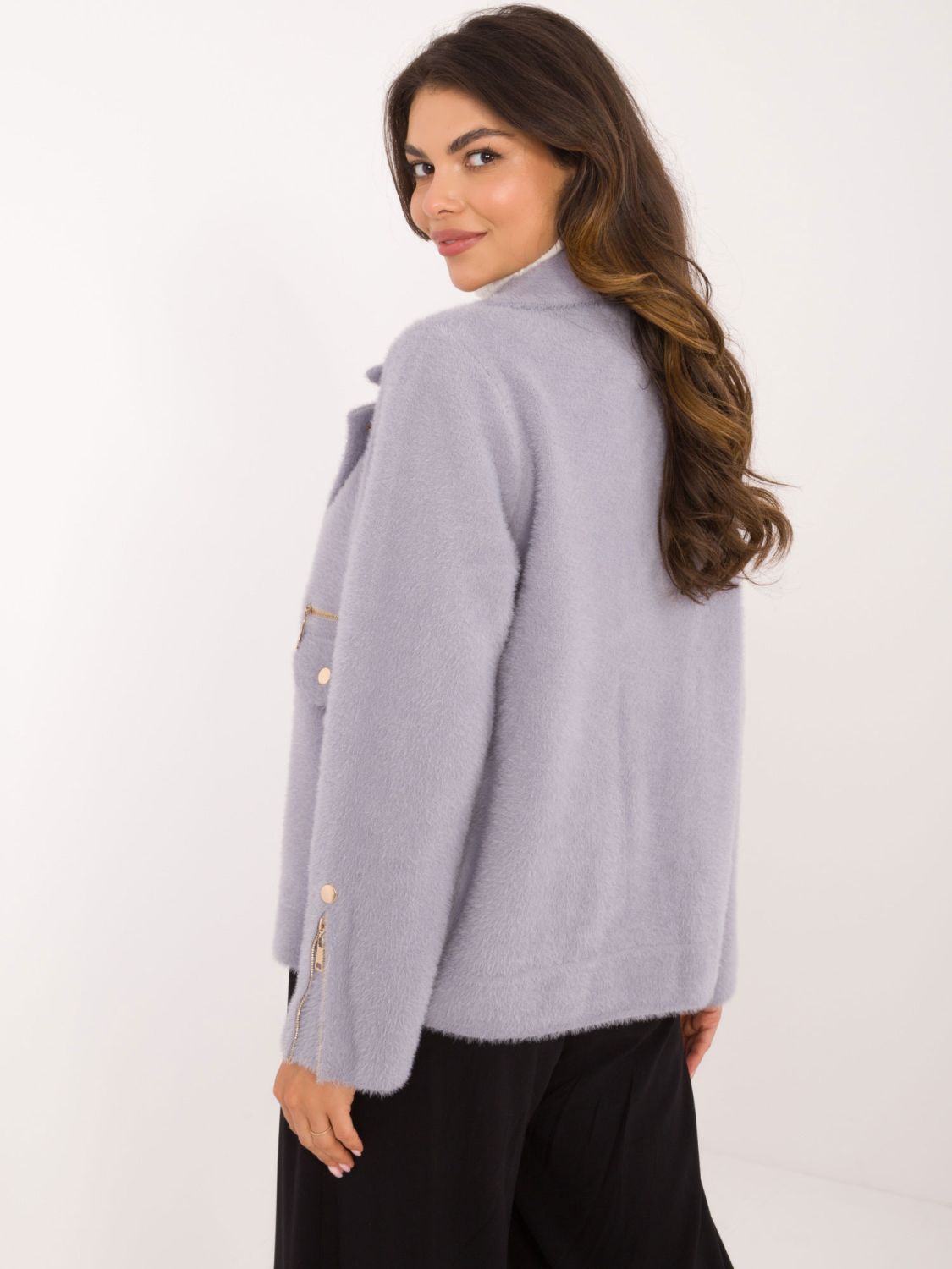 Übergangsjacke in hellem Lila