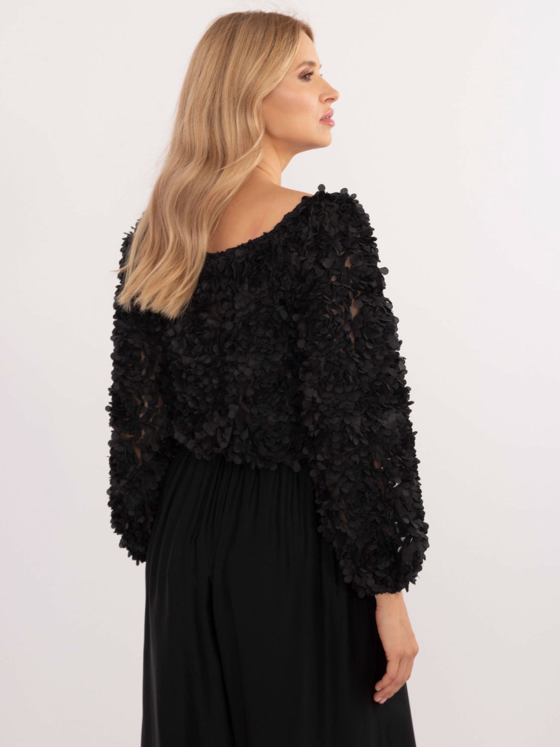 Elegante Bluse mit langen Ärmeln