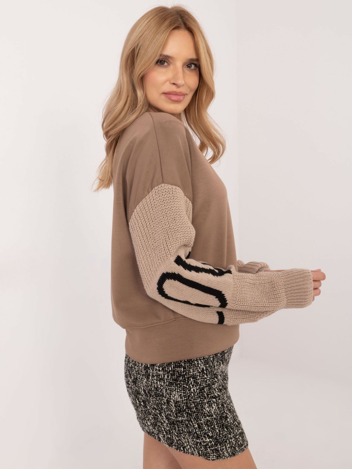 Stylisches beige Sweatshirt