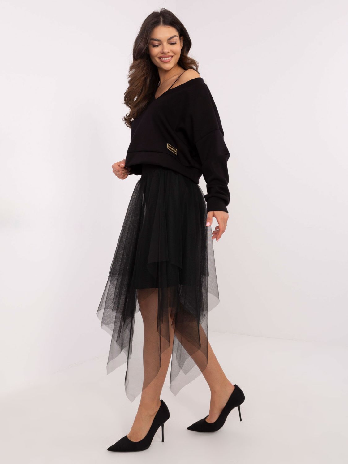 Stylisches Set mit langen Ärmeln