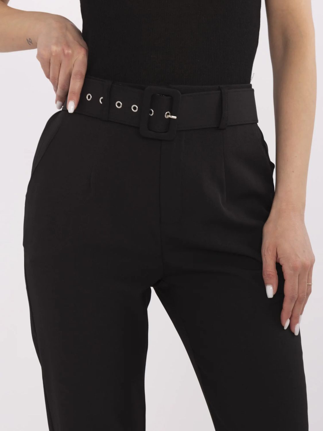 Elegante schwarze Hose