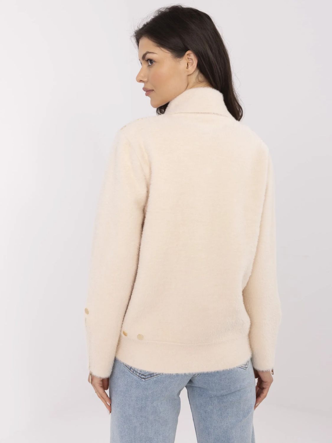 Beige Übergangsjacke