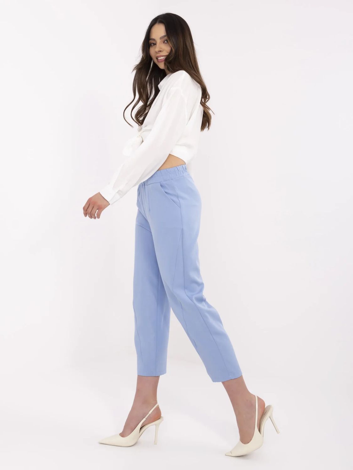 Elegante blaue Hose