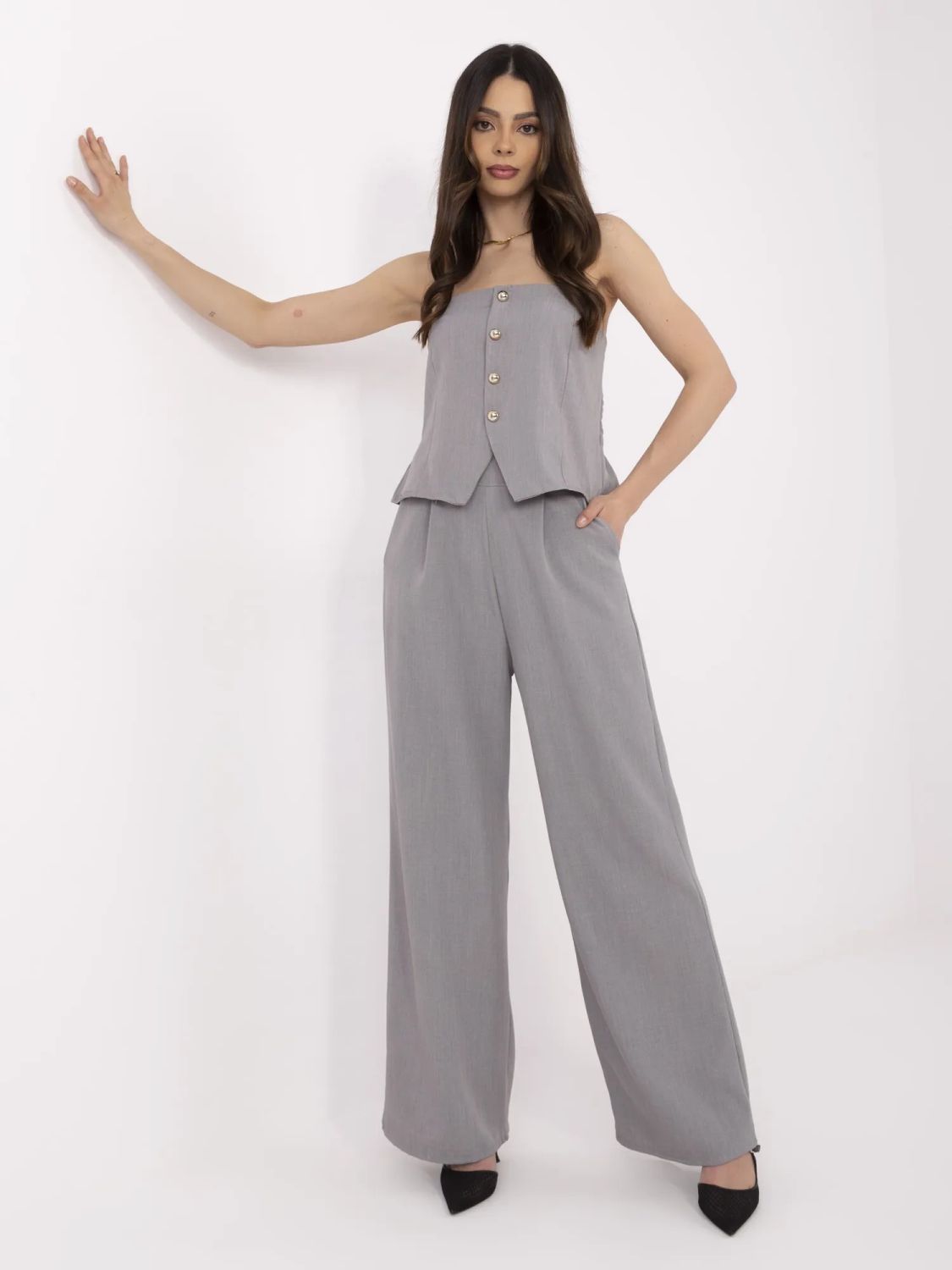 Elegantes Set in Grau