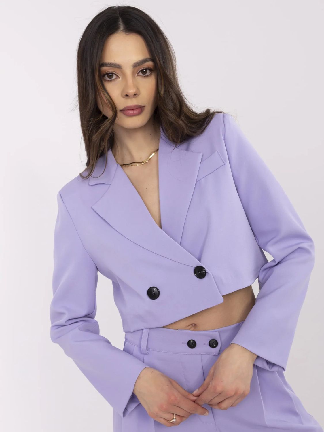 Eleganter Anzug in hellem Lila