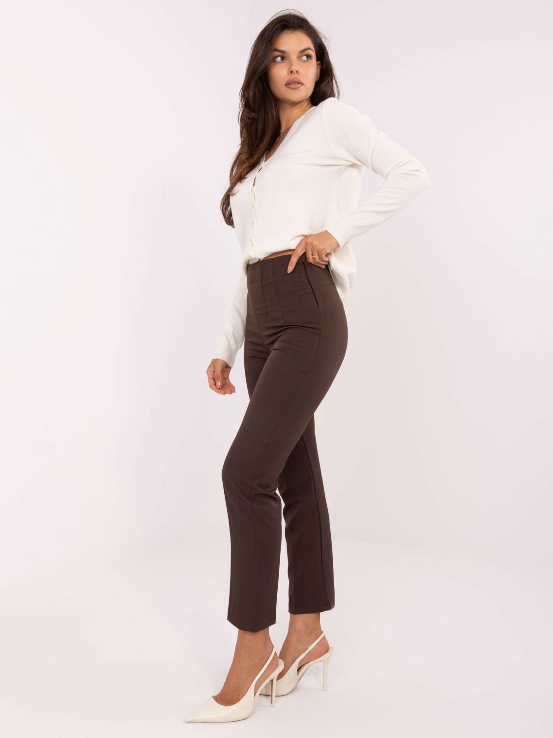 Elegante braune Hose