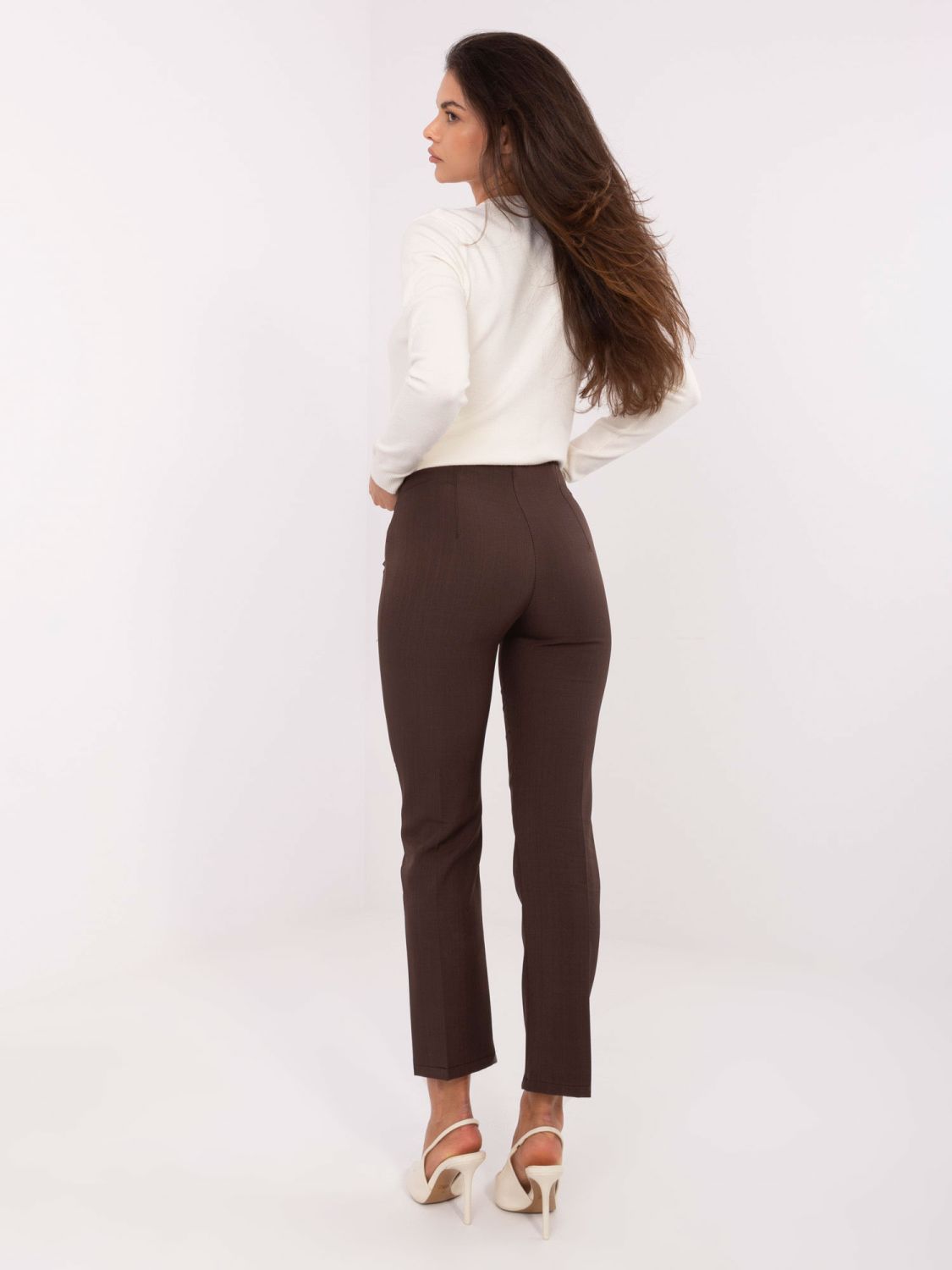 Elegante braune Hose