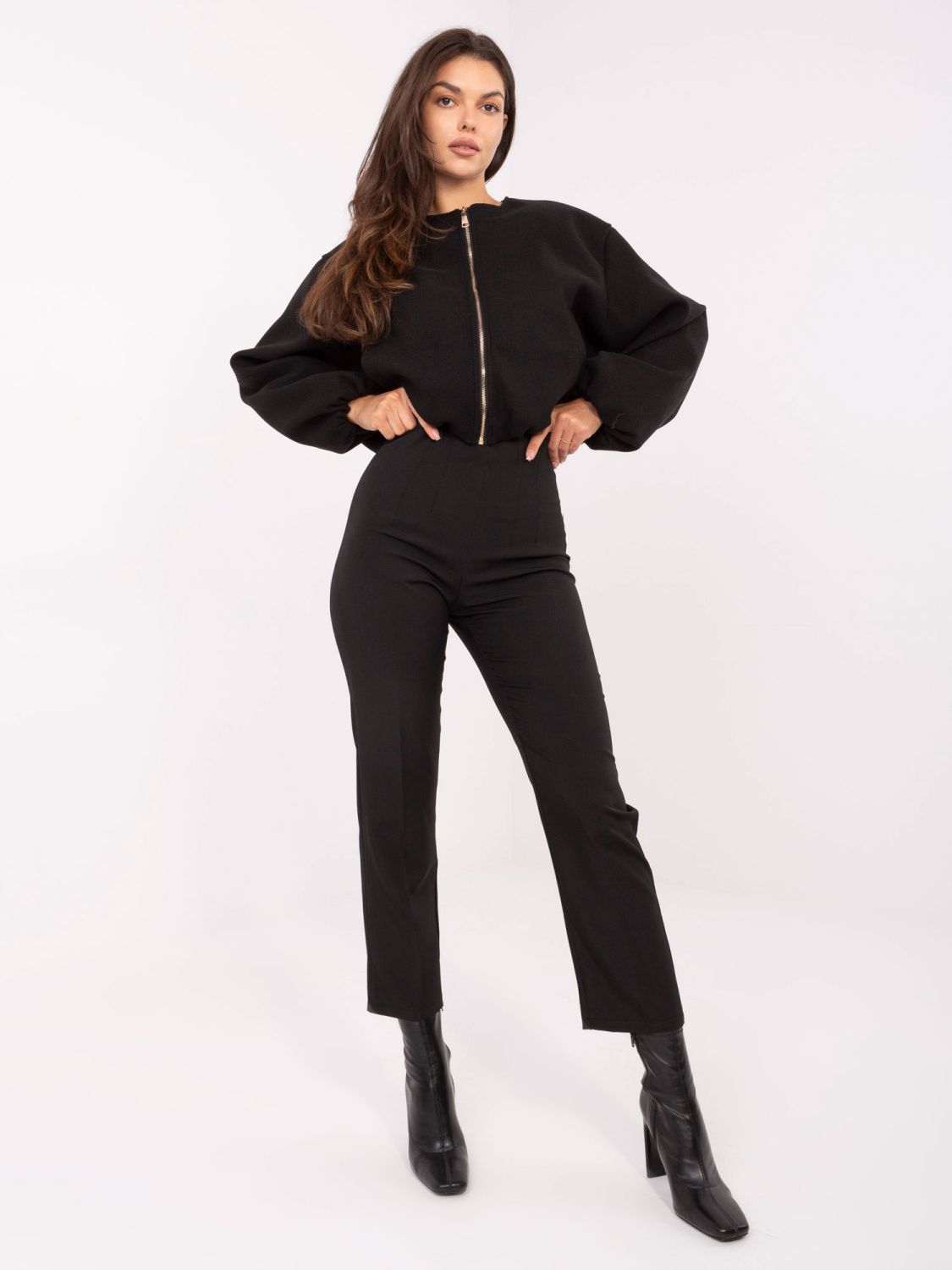 Elegante schwarze Hose