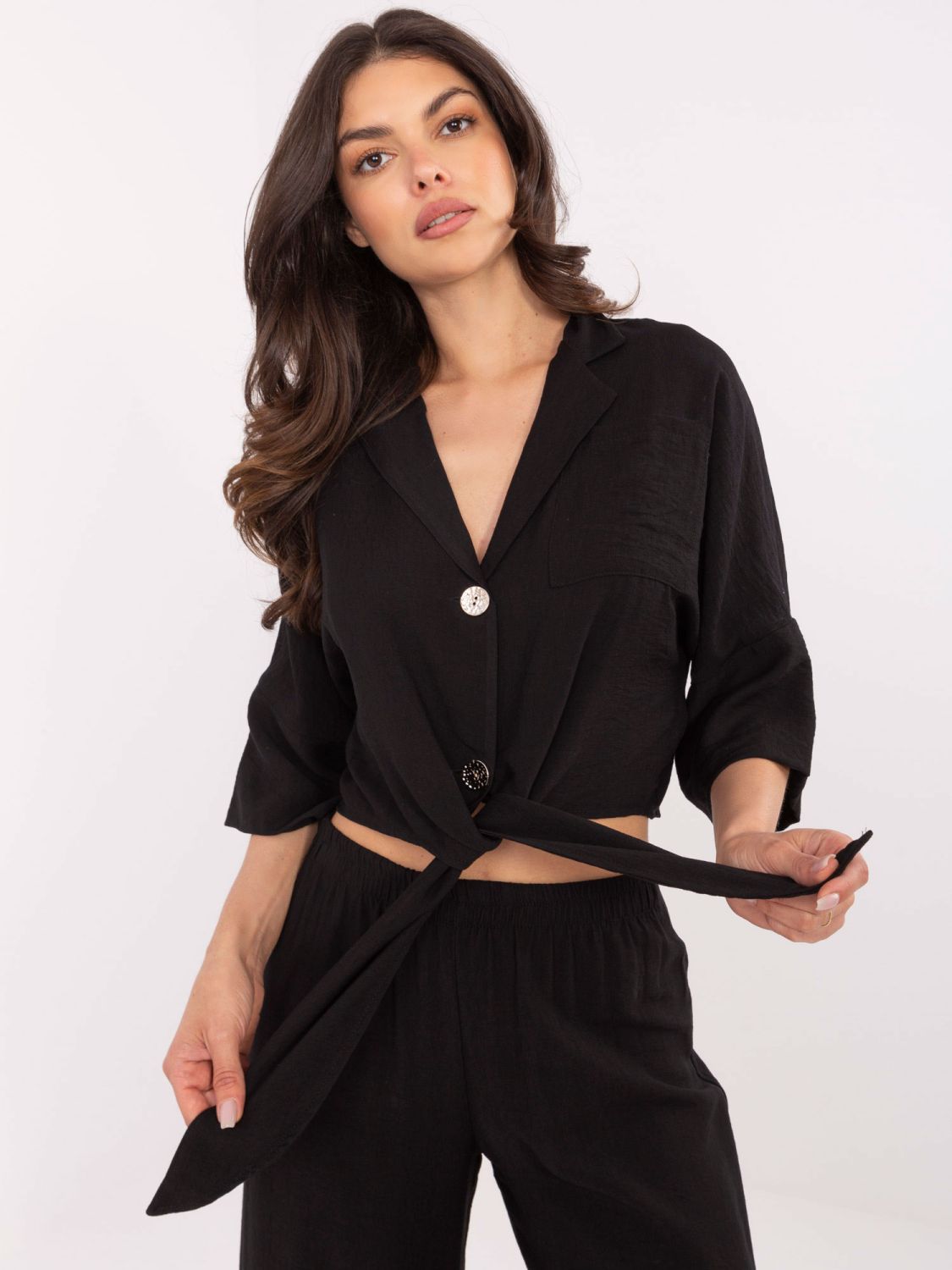 Eleganter Komplett mit 3/4-Ärmeln