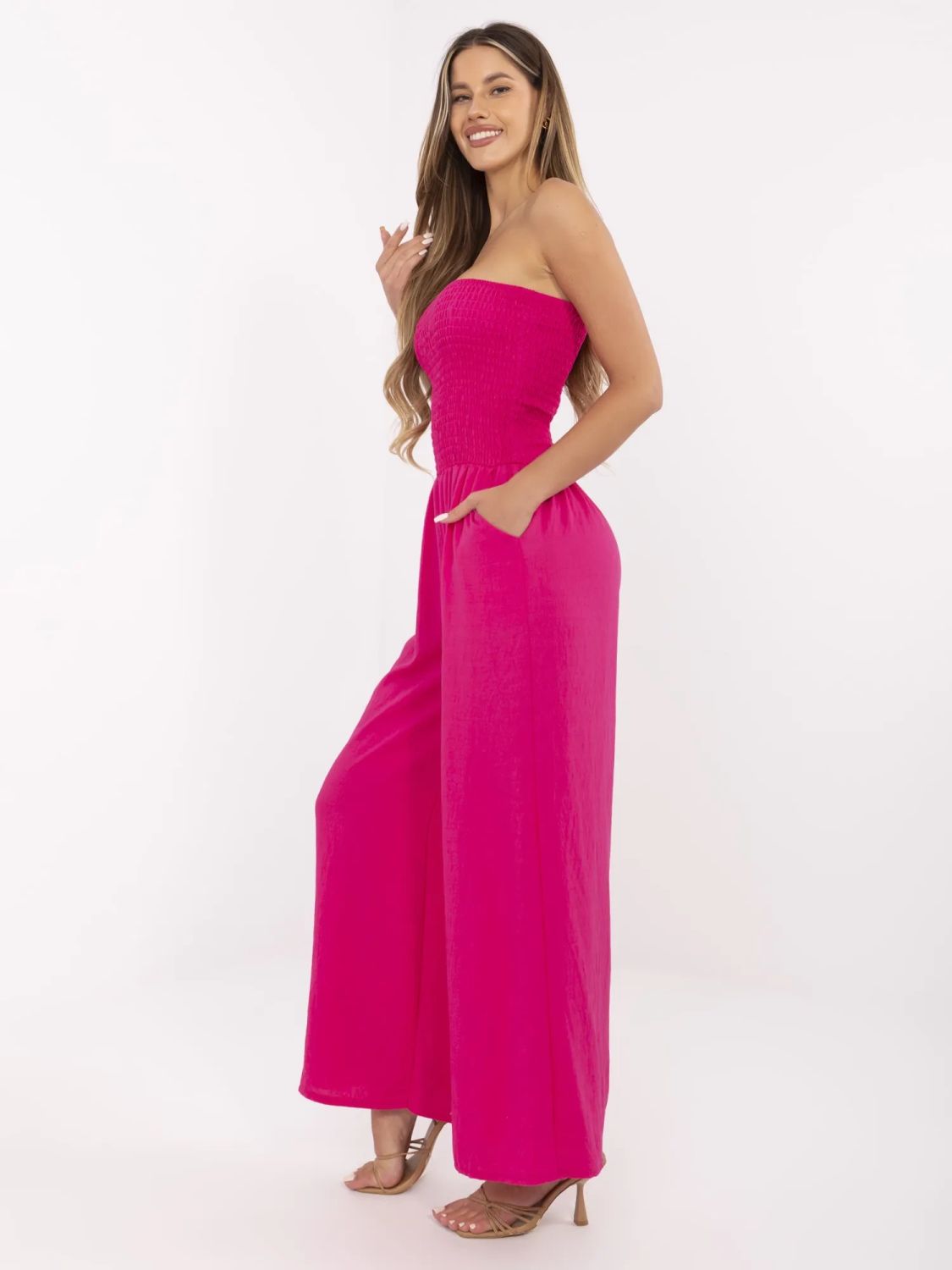 Stylischer Fuchsia Overall