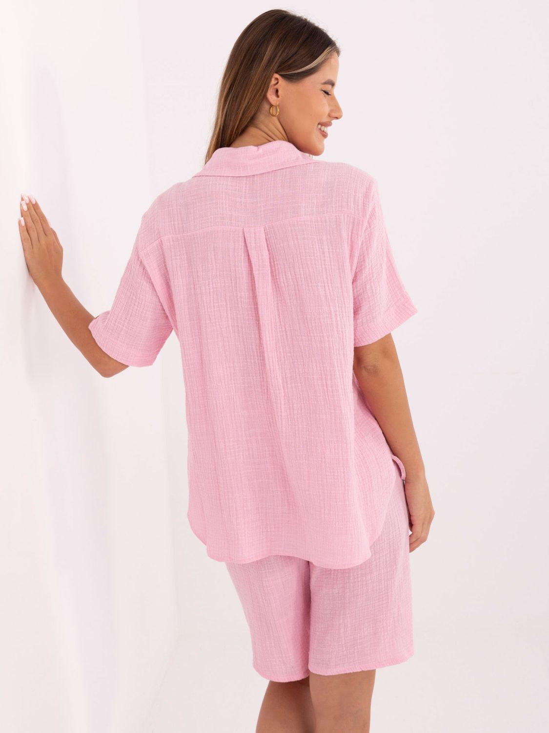 Stylisches Set in leuchtendem Rosa