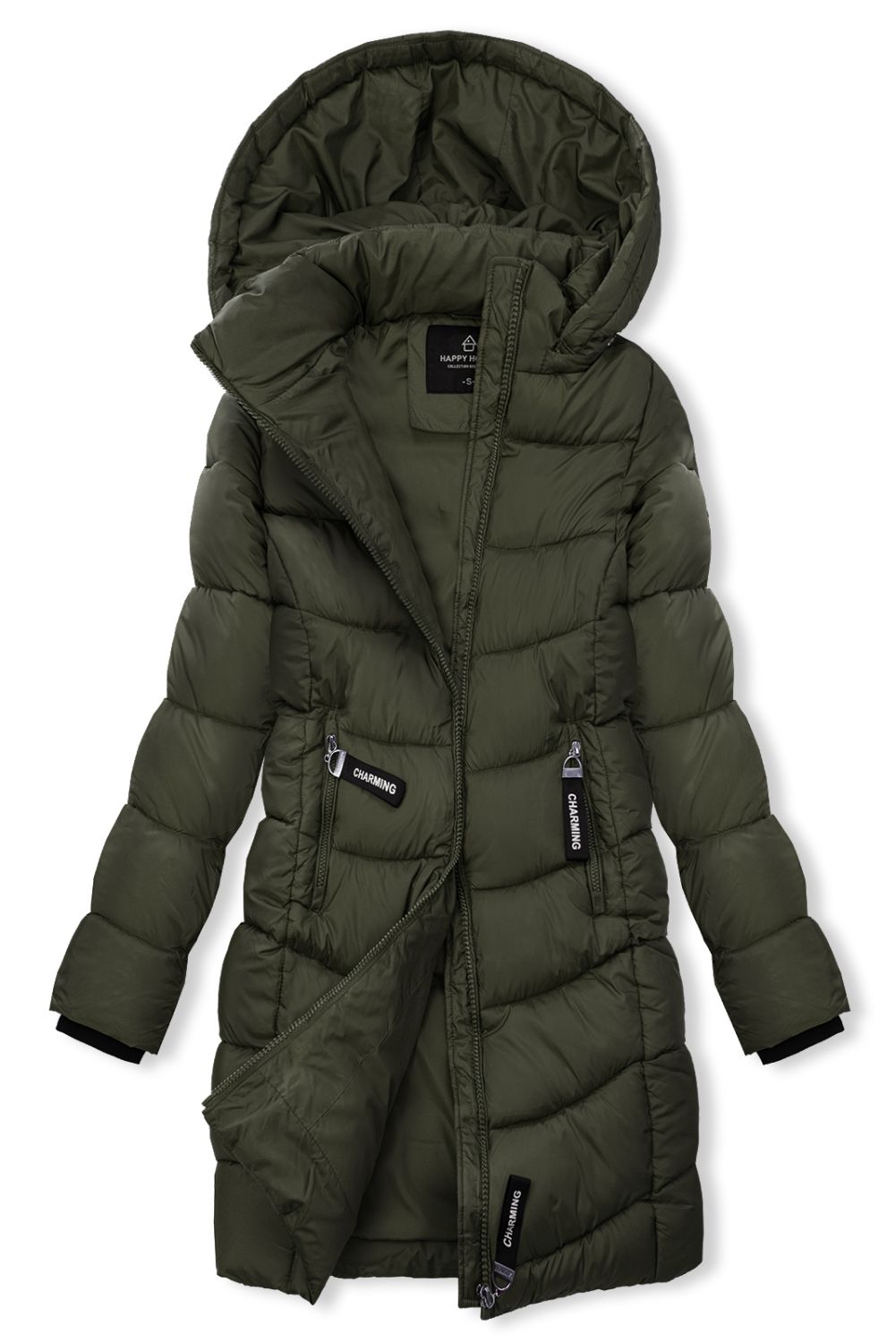 Wintergesteppte Jacke ICE Khaki