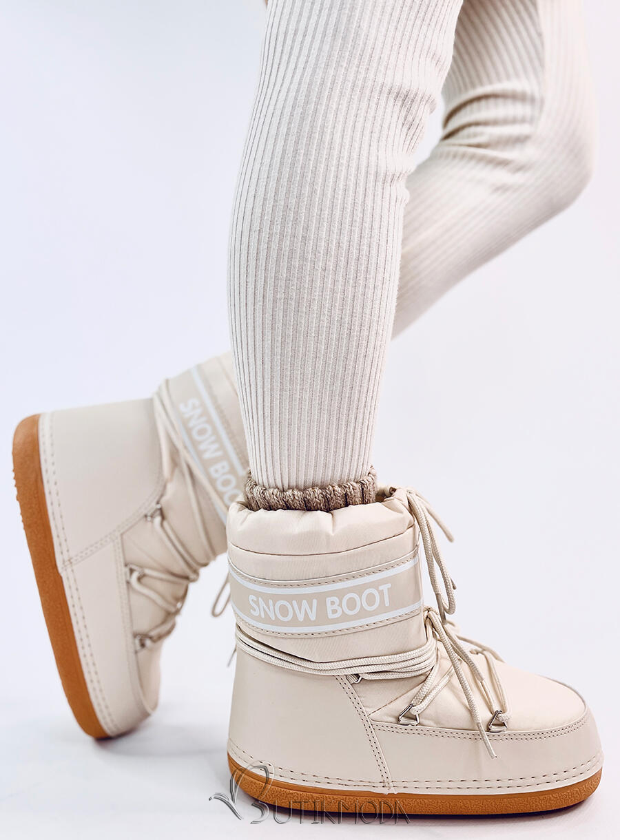 Winterstiefeletten SNOW BOOTS Beige