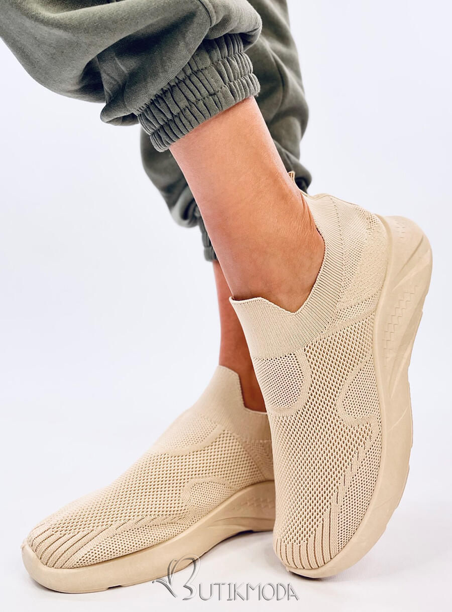 Slip-on-Sneaker Beige