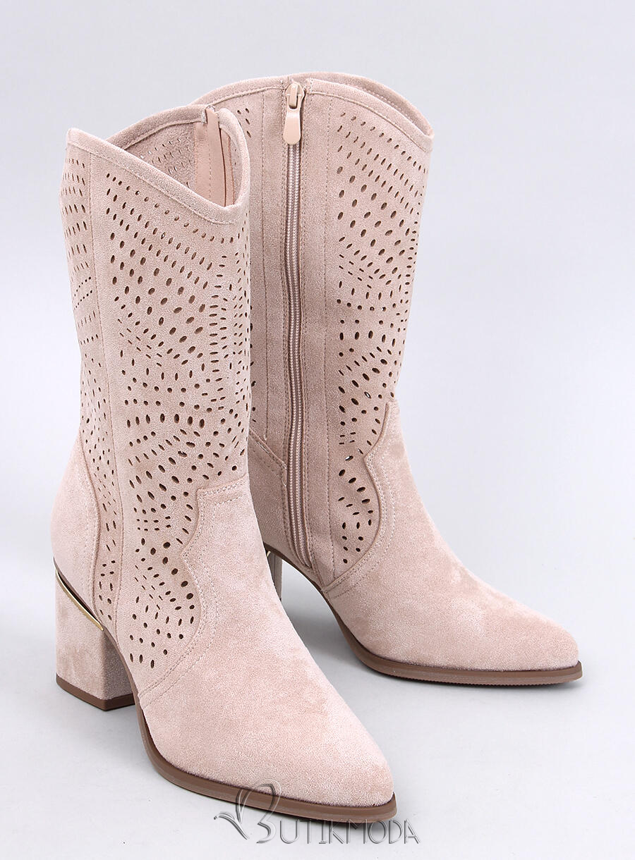 Stiefel THEODORA Beige