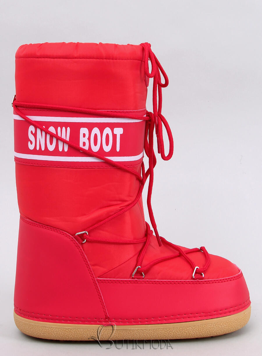 Winterstiefeletten SNOW BOOTS HIGH Red