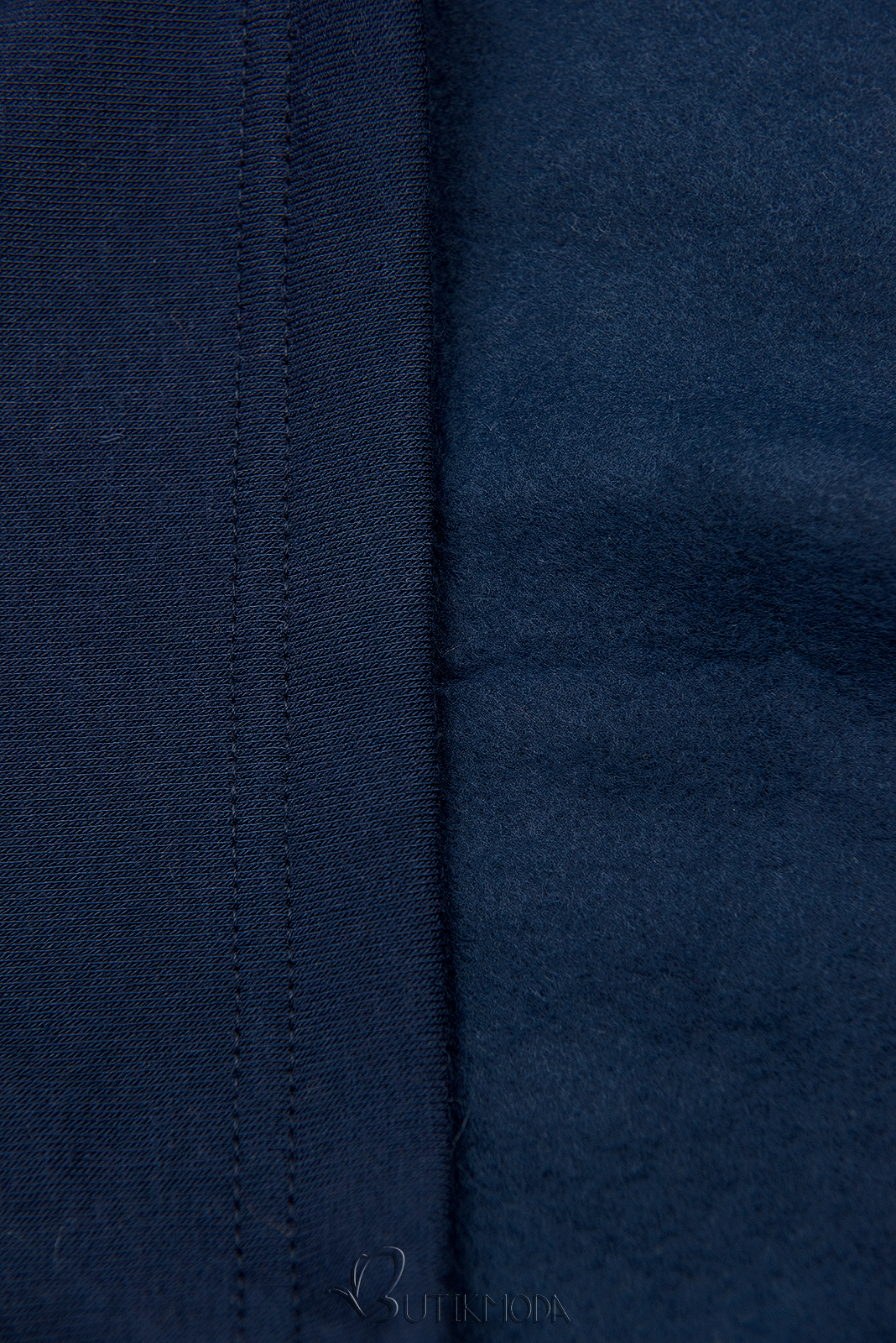 Verlängerte Sweatshirt /Sweatkleid dunkelblau