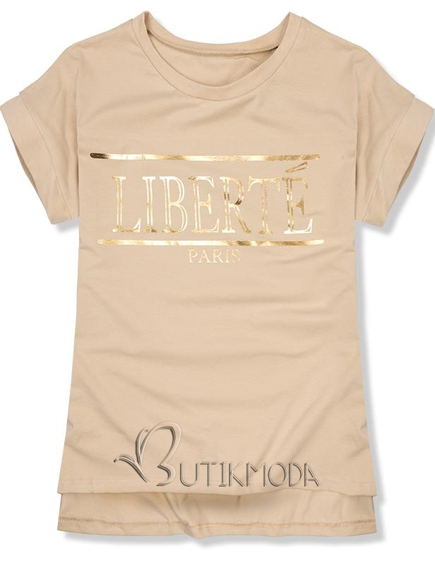 Shirt Liberté Paris beige