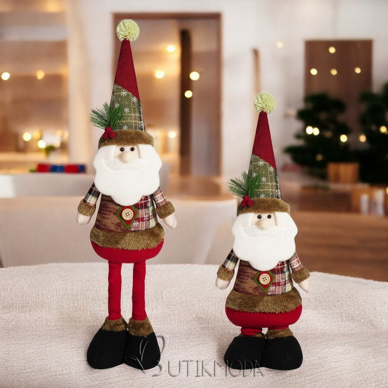 Weihnachtsplüschfigur SANTA 62 cm