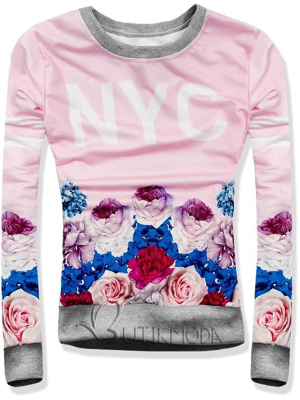 Sweatshirt pink NYC