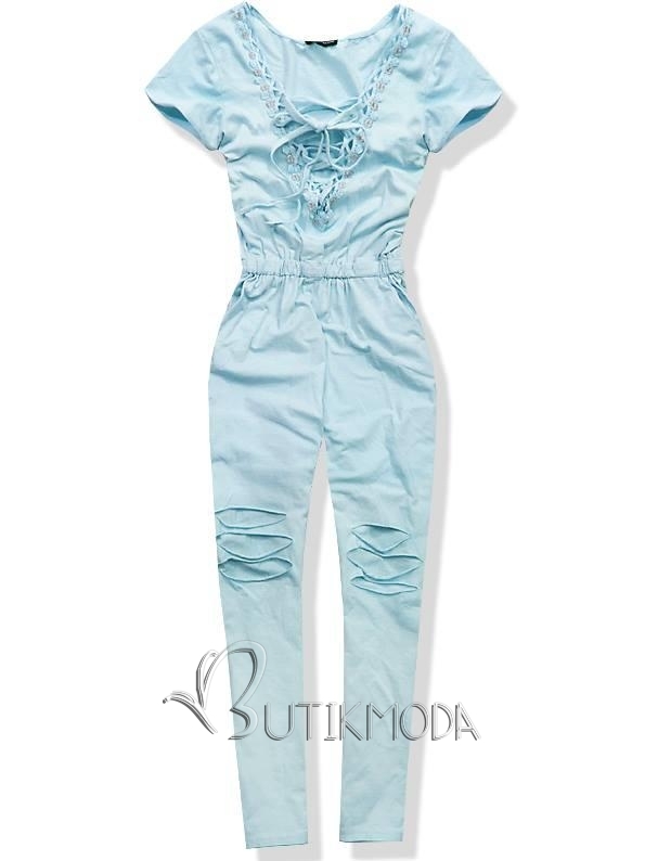 Overall baby blue 6707