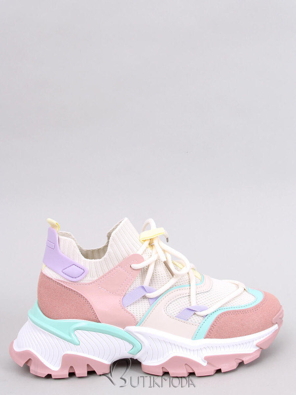 Damen-Sneaker Rosa/Apricot