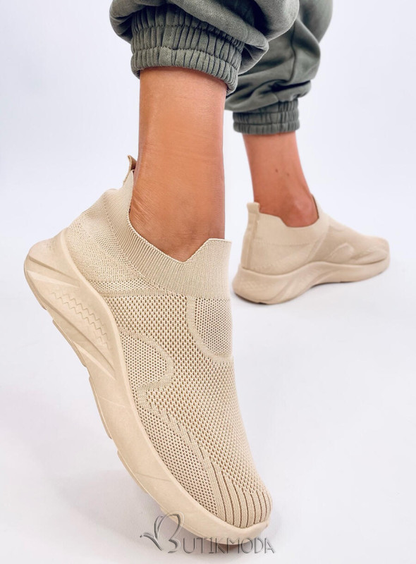 Slip-on-Sneaker Beige