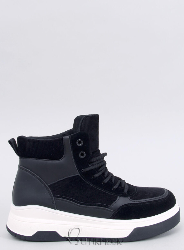 High-Sneaker Schwarz