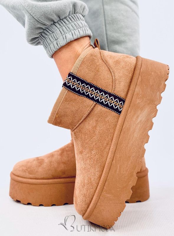 Schneestiefel SARRA Camel