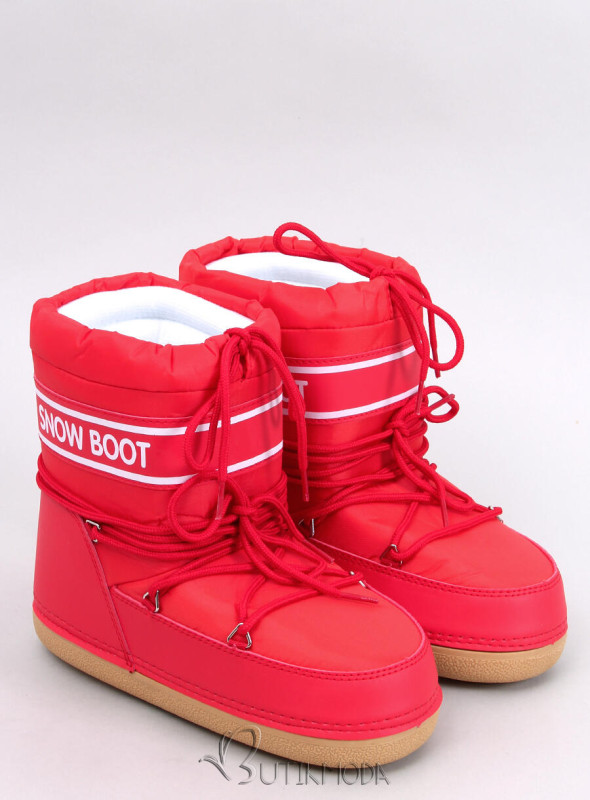 Winterstiefeletten SNOW BOOTS Rot