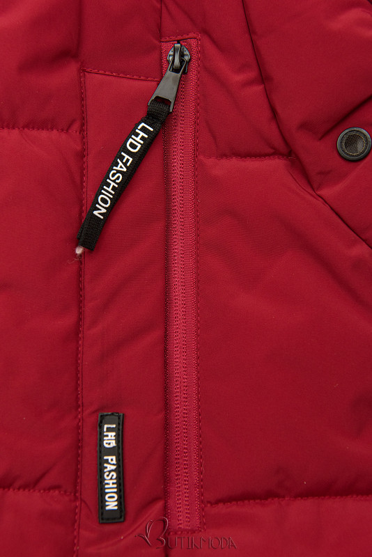 Jacke für Herbst/Winter SPORTY Rot