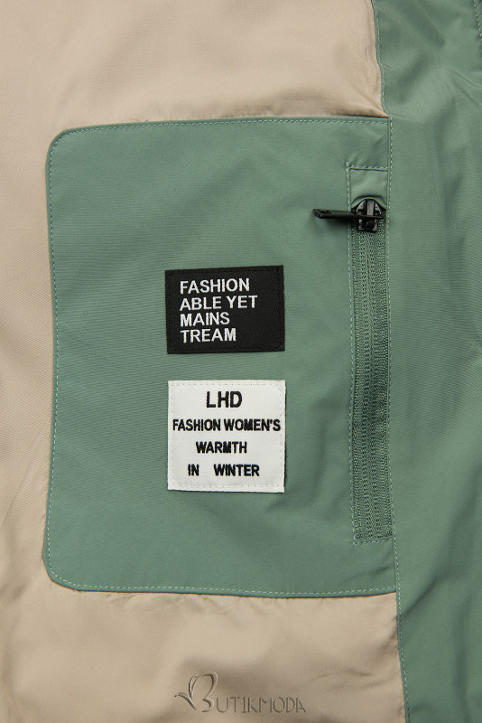 Jacke für Herbst/Winter SPORTY Mint