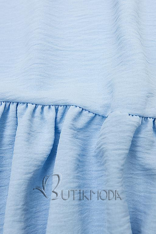 Kleid aus weicher Viskose babyblau