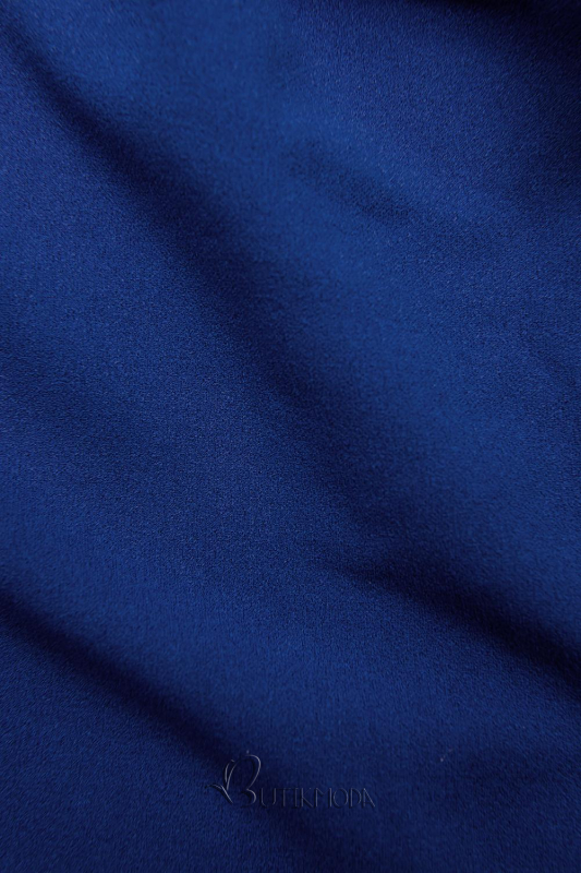 Kleid mit Gürtel blau