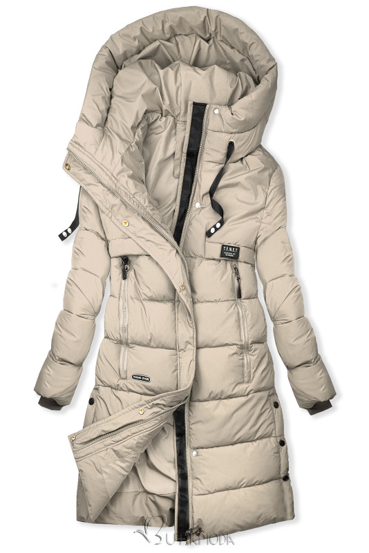 Warme Steppjacke WINTER Ecru