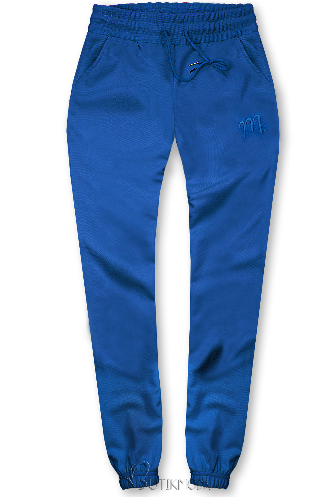 Jogger Pants mit Tunnelzug Blau